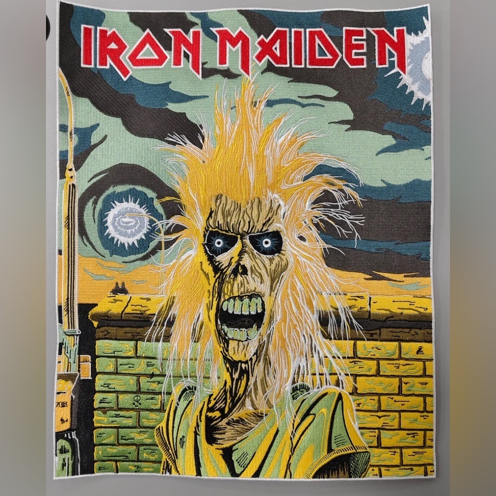 NEW!! Iron Maiden Embroidered Back Patch!! - One Size